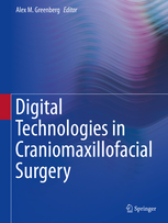 Image: Textbook cover and link for Digital Technologies in Craniomaxillofacial Surgery