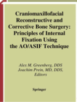 Image: Textbook cover and link for Craniomaxillofacial Reconstructive and Corrective Bone Surgery